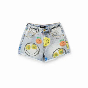 Desigual Smiley Farmer Rövidnadrág
