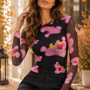 Desigual Pink Panther Felső