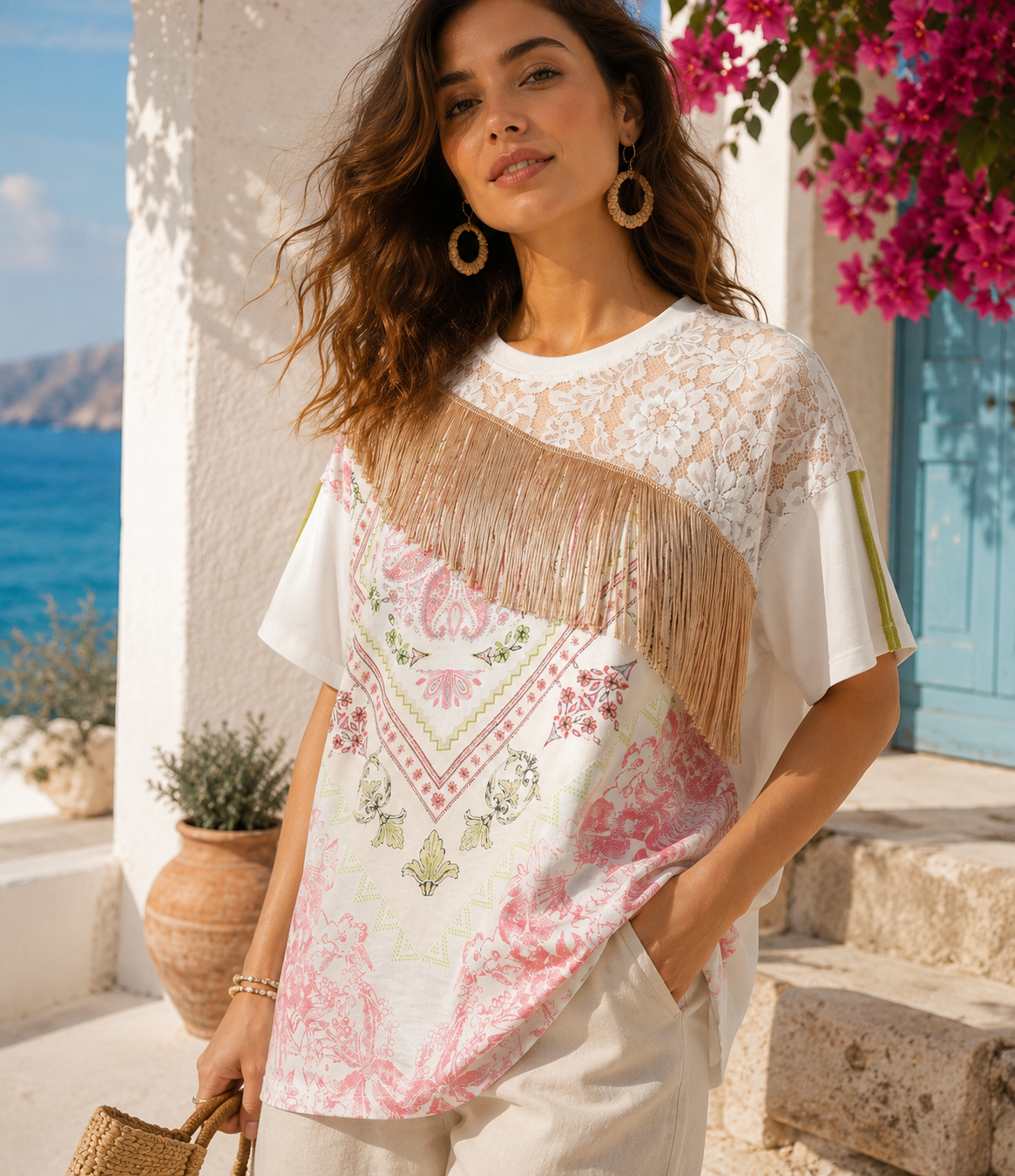Desigual Monique Bohém Póló
