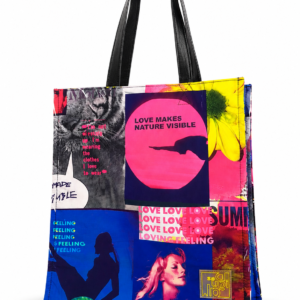 Desigual Fake News Shopper Táska