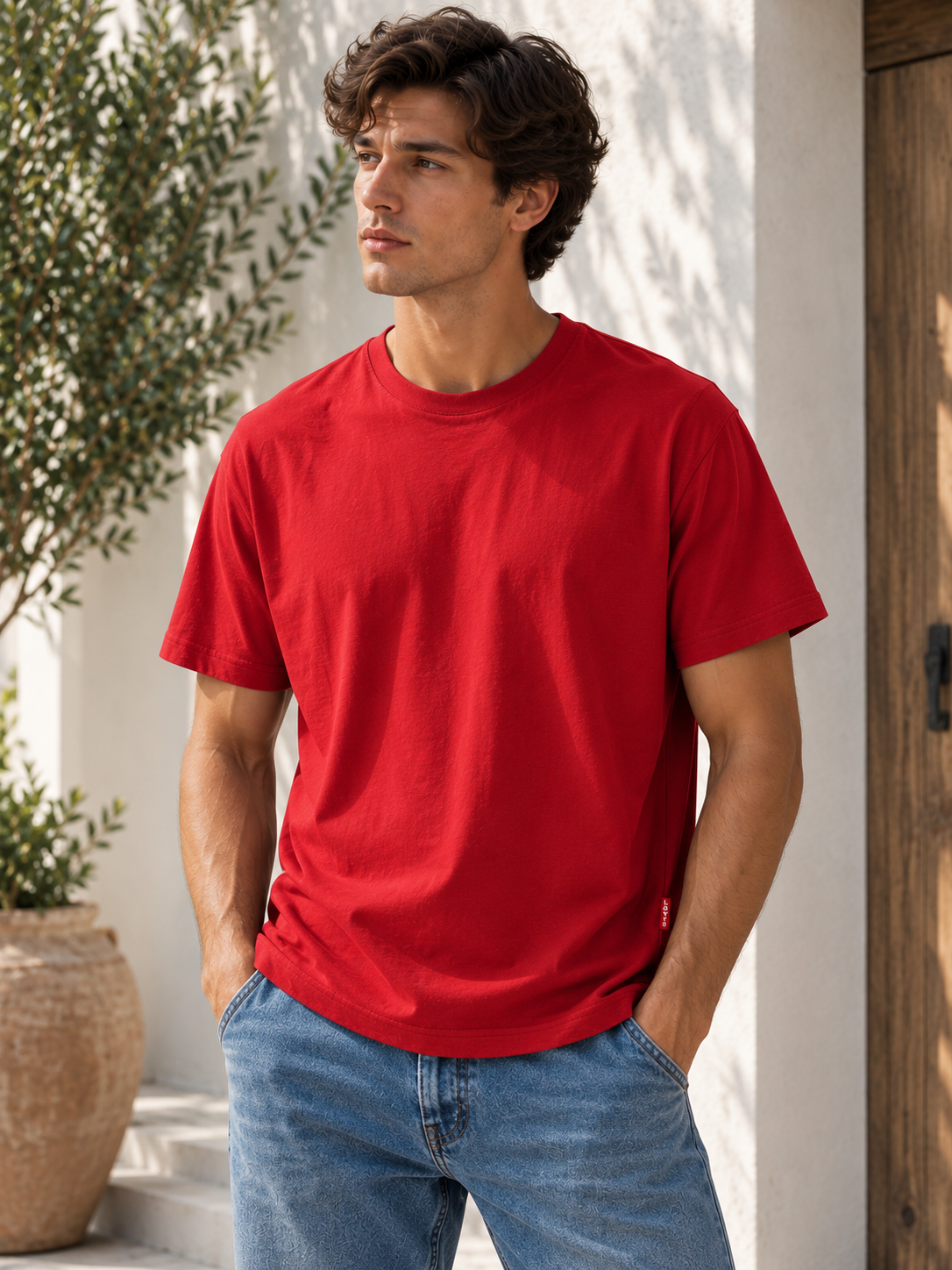 Levi's Piros Vintage Fit Póló