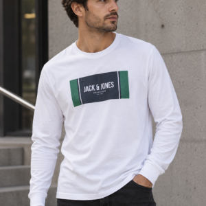 Jack&Jones Ayato Fehér Férfi Felső