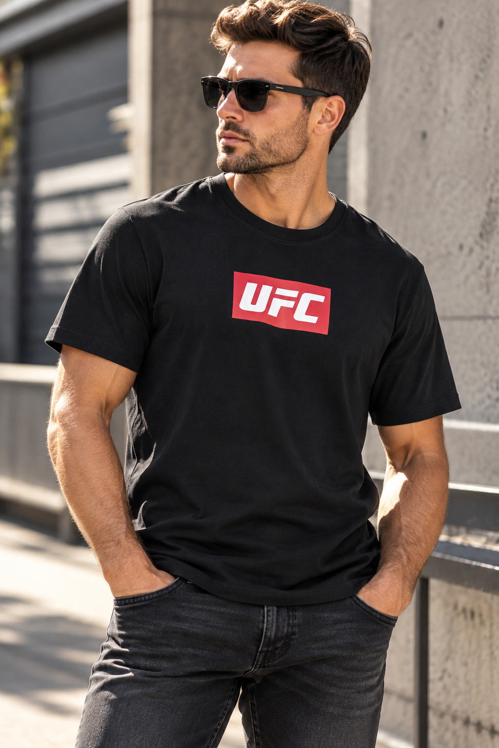 Jack&Jones UFC Férfi Póló