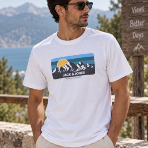 Jack&Jones Peak Fehér Férfi Póló