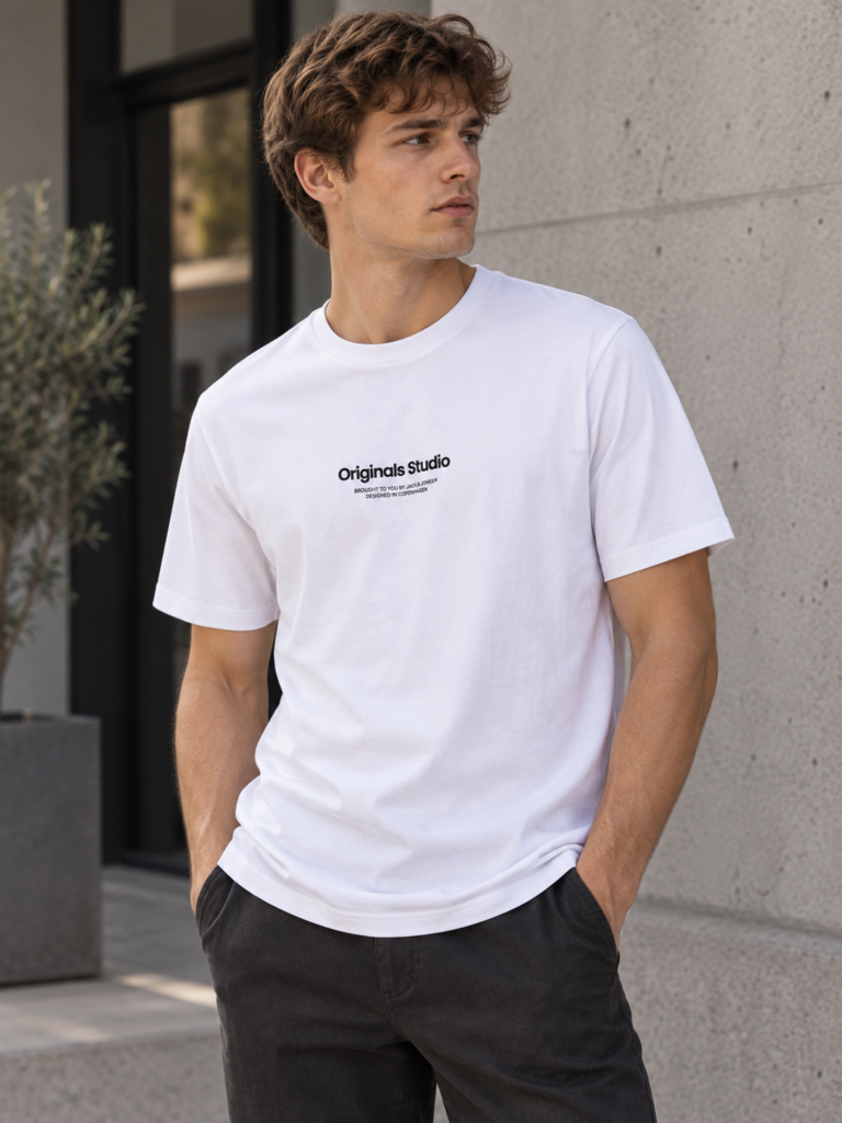 Jack&Jones Vesterbro Fehér Férfi Póló