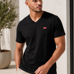 Levi's Fekete Housemark Férfi Póló