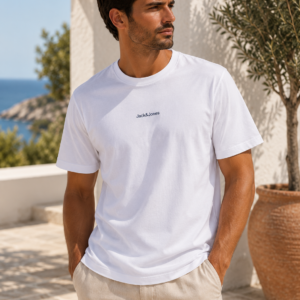Jack&Jones JJmine Fehér Férfi Póló