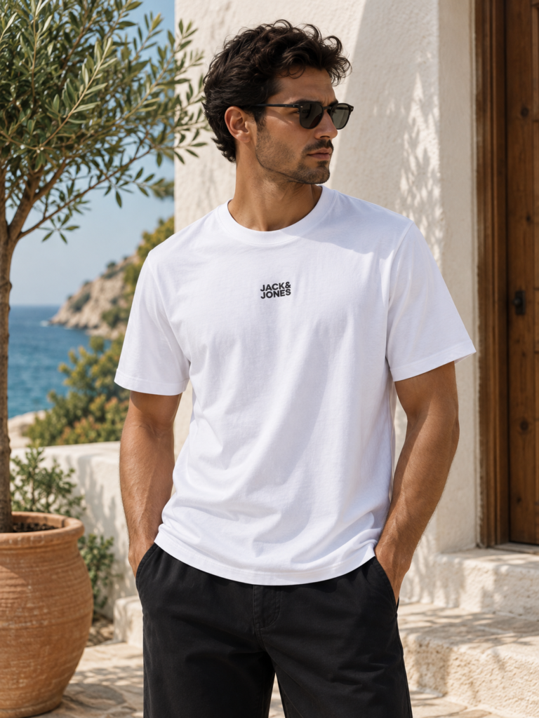 Jack&Jones Classic Fehér Férfi Póló